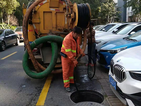 柴桥排污管道清淤