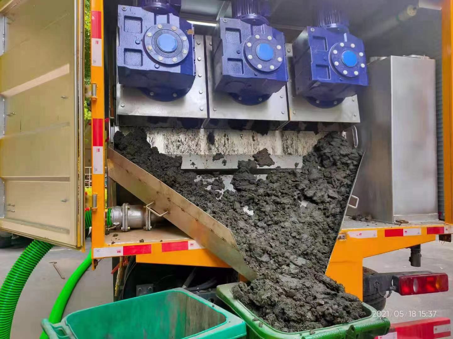 柴桥化粪池清掏城市维护站-泥浆净化干湿分离处理